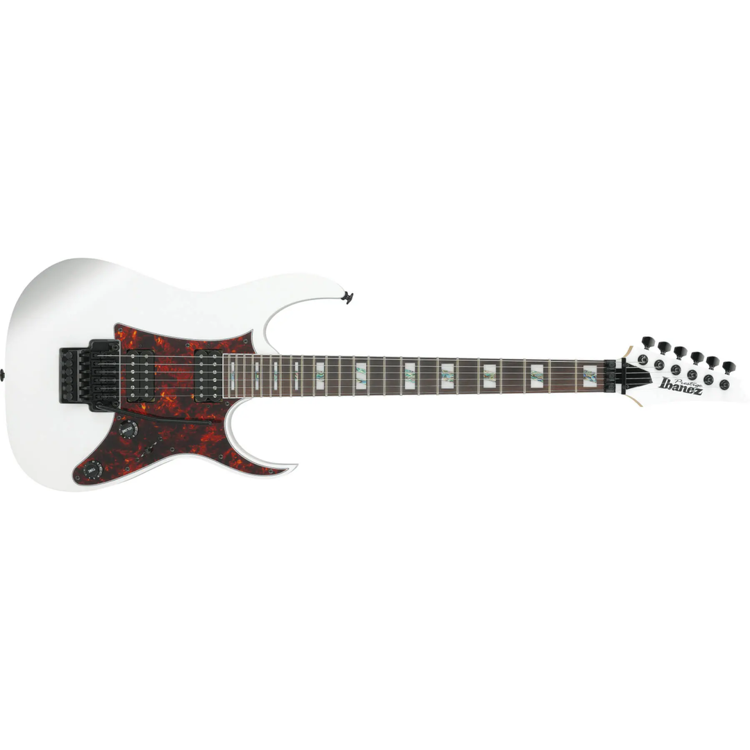 Ibanez RG653DXWHF RG Prestige Electric Guitar (White Flat)