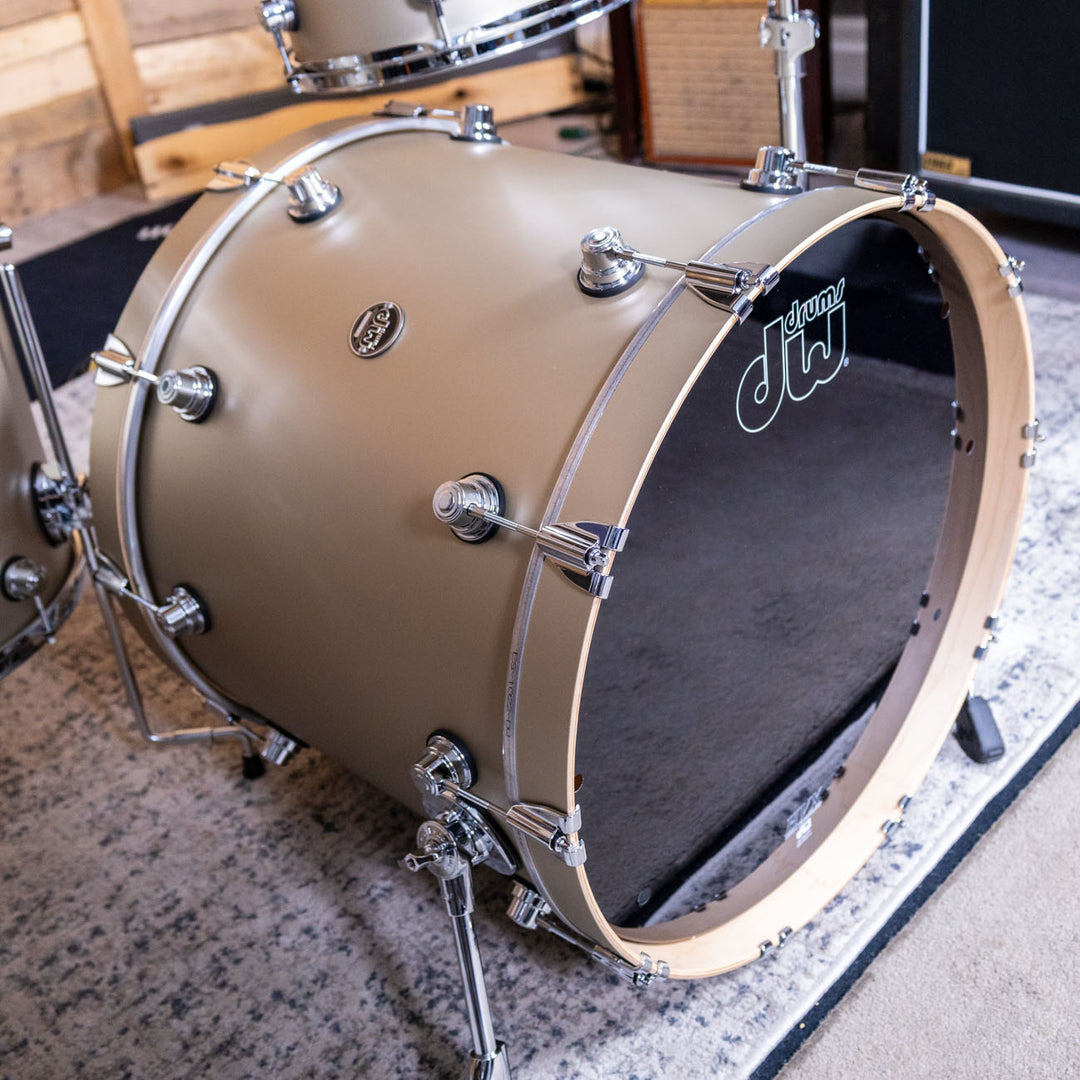 DW Performance Series 4-Piece Shell Pack - Hard Satin Lacquer - Gold Mist