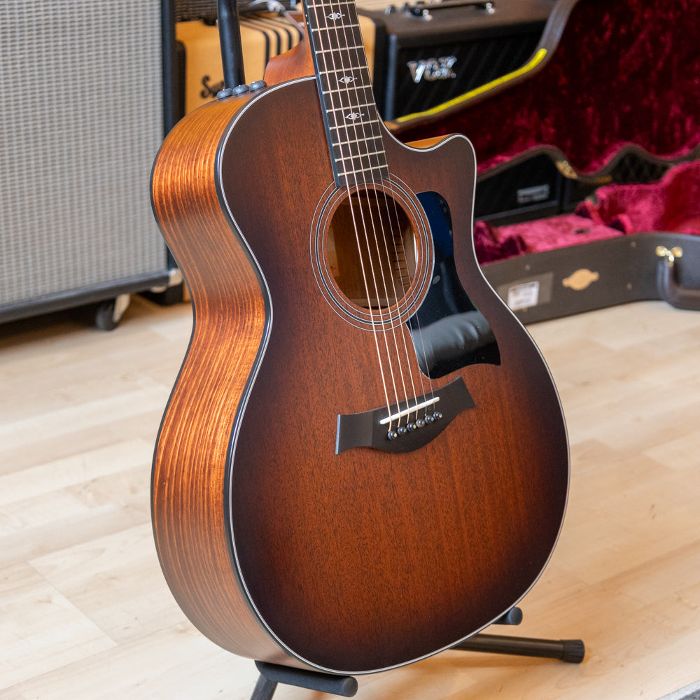 Taylor - 324ce - Mahogany Ash AC Electric w/ OHSC - 2018 - Used