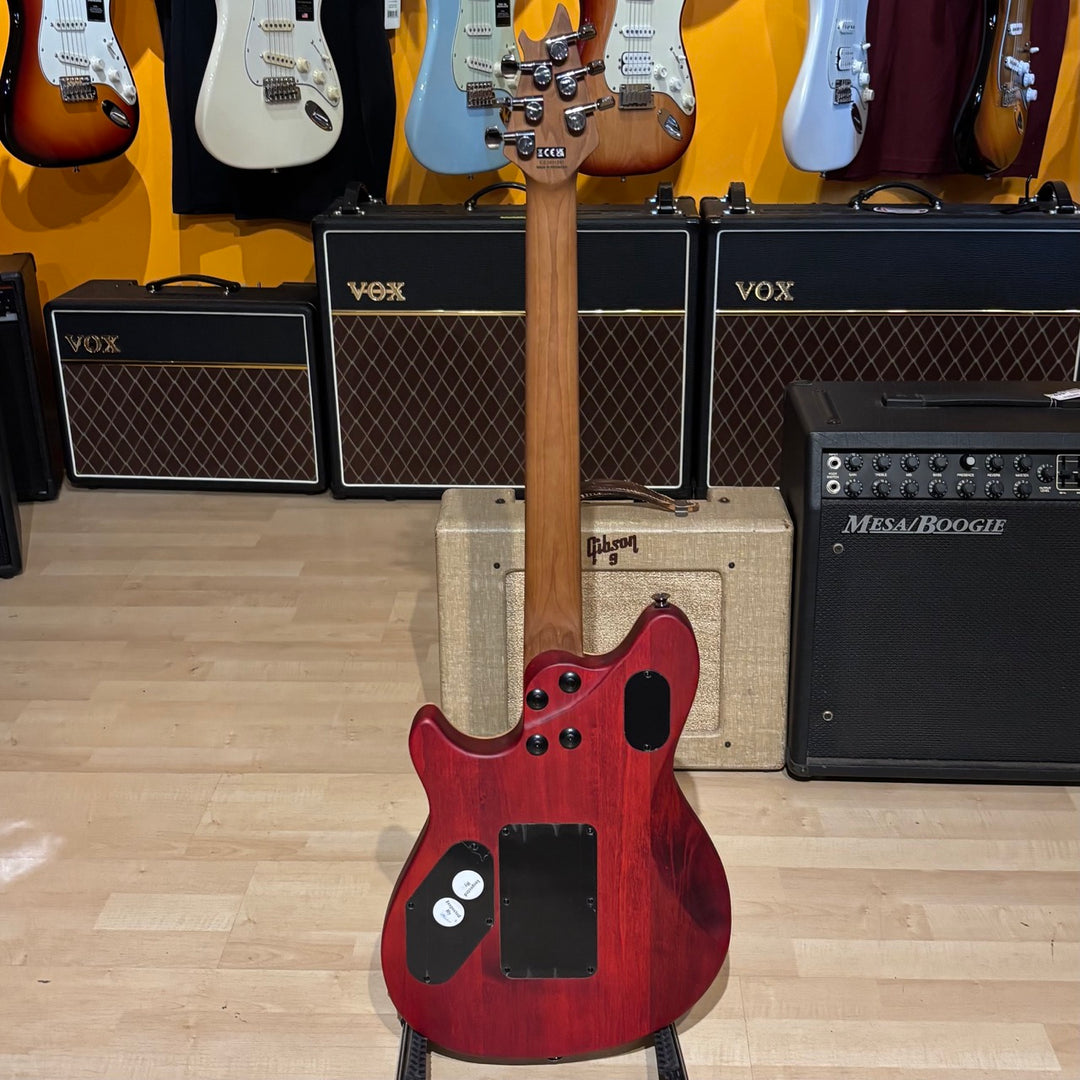 EVH Wolfgang Standard Exotic, Baked Maple Fingerboard Electric Guitar - Black Walnut