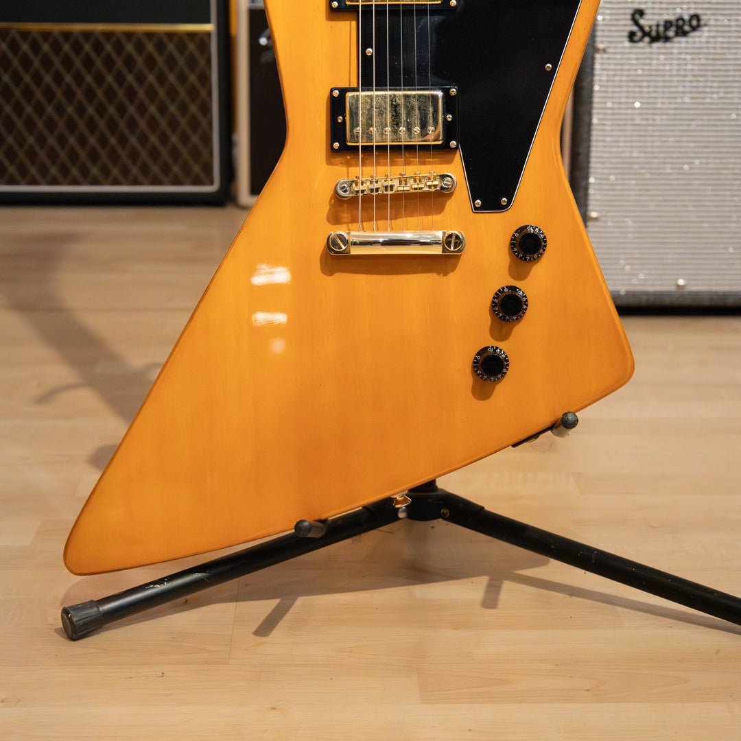 Epiphone- 58 Reissue Korina Explorer Natural (No Case Or Bag - 2022) - USED