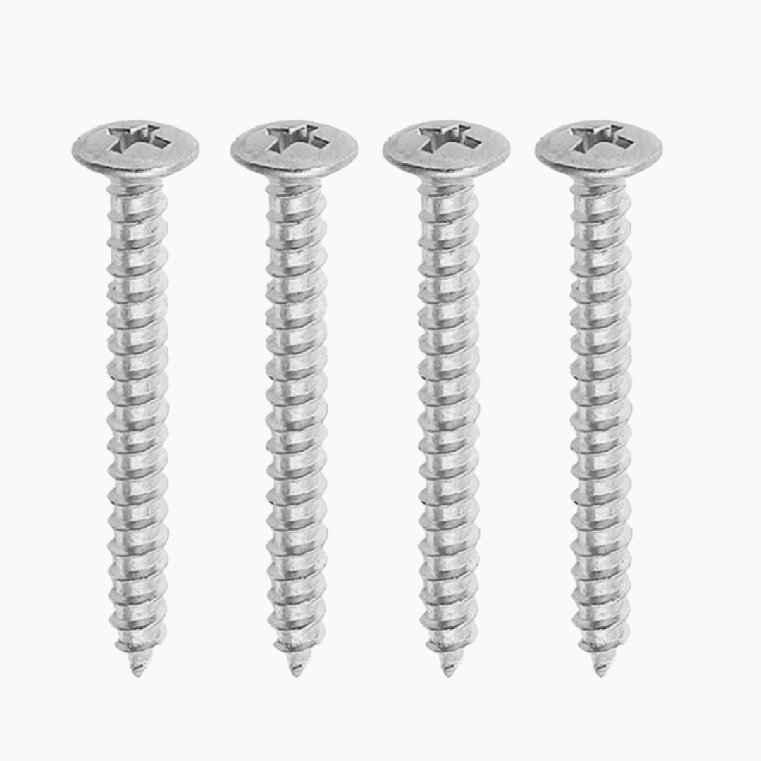 Allparts GS-0005 Neckplate Screws Chrome