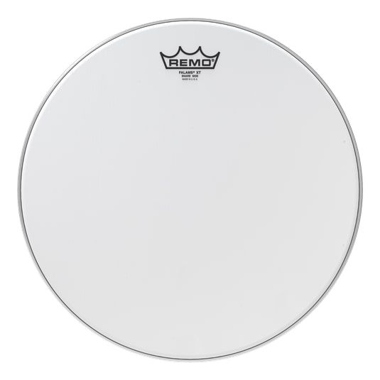 Remo KL-1213-SA Snare Side, Crimped, FALAMS XT, SMOOTH WHITE, Underlay Ring, 13" Diameter