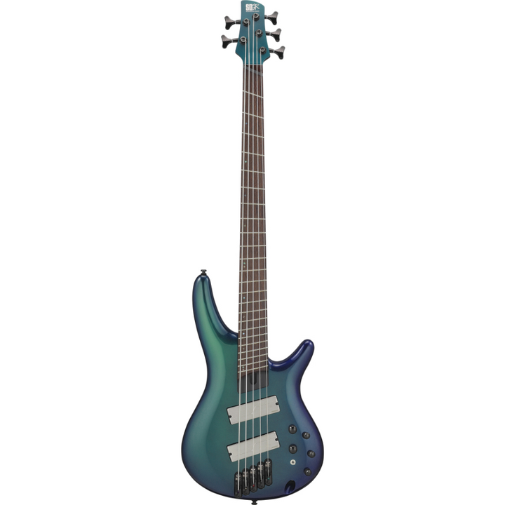 Ibanez SR Bass Workshop 5-String Multi-Scale Bass (Blue Chameleon)