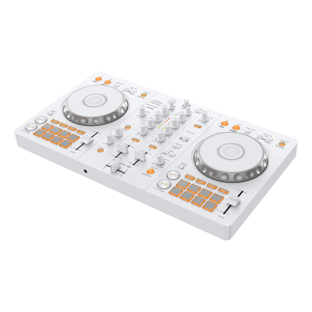 Pioneer DJ AlphaTheta DDJ-FLX4-W 2-channel DJ controller - White
