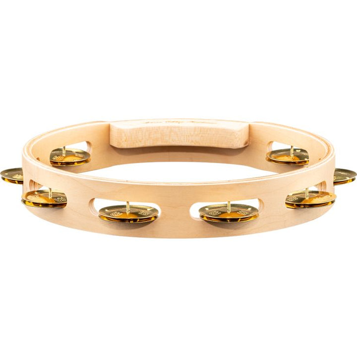 Meinl Percussion 10" Artisan Edition Tambourine Single row Solid brass 44mm jingles