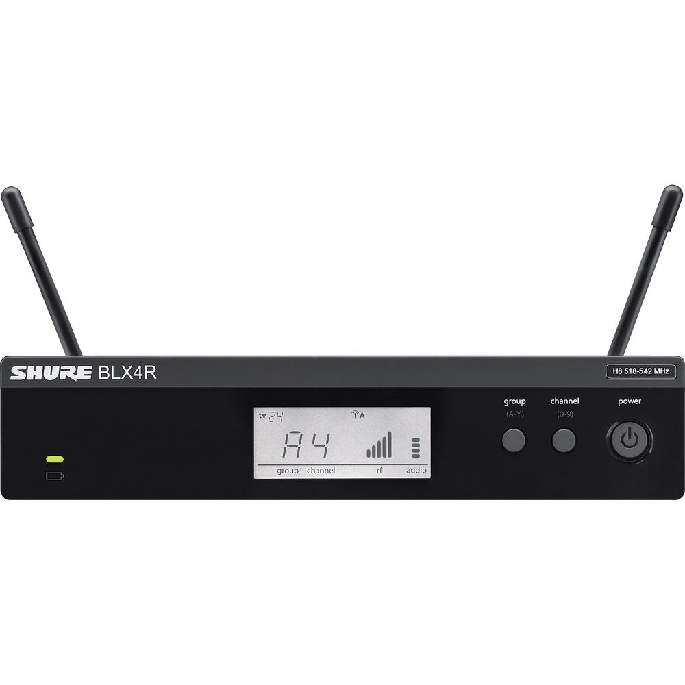 Shure BLX4R Wireless Rackmount Receiver (Freq: H10)