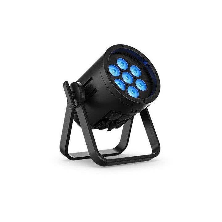 Chauvet Pro WELL-POD2X6 Kit of (6) battery-operated black IP65 rated batten style fixtures in charging case with RF remote