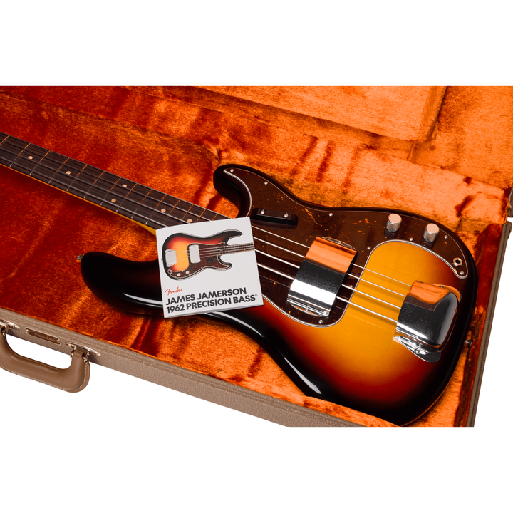 Fender  James Jamerson 1962 Precision Bass®, Rosewood Fingerboard, 3-Tone Sunburst