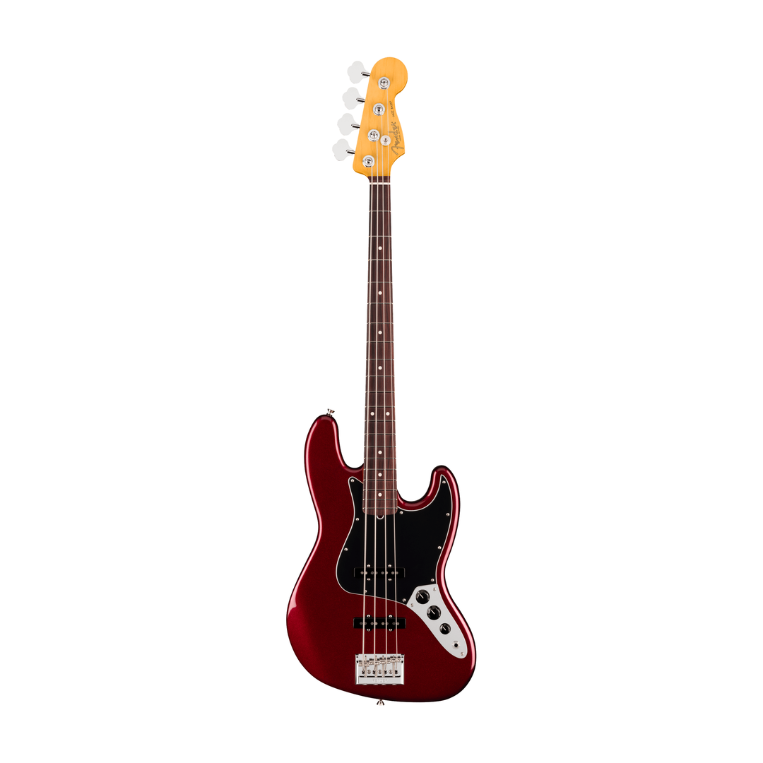 Fender American Professional Jazzbass  Rosewood Fingerboard Electric Bass (Oxblood)