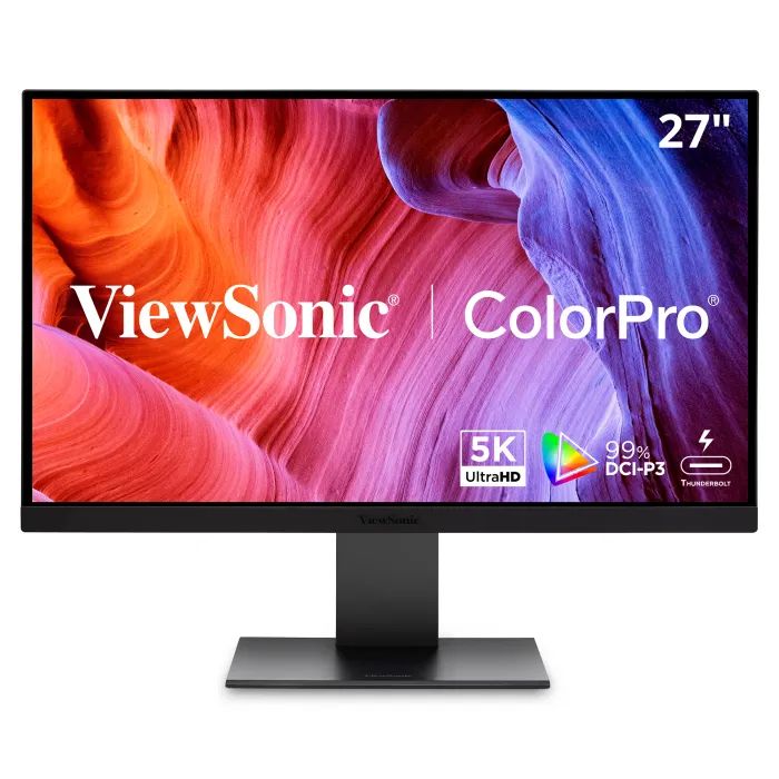 Viewsonic VP2788-5K 27" ColorPro IPS Monitor  5K UHD, 100W Thunderbolt 4, USB-C, DCI-P3 Gamut