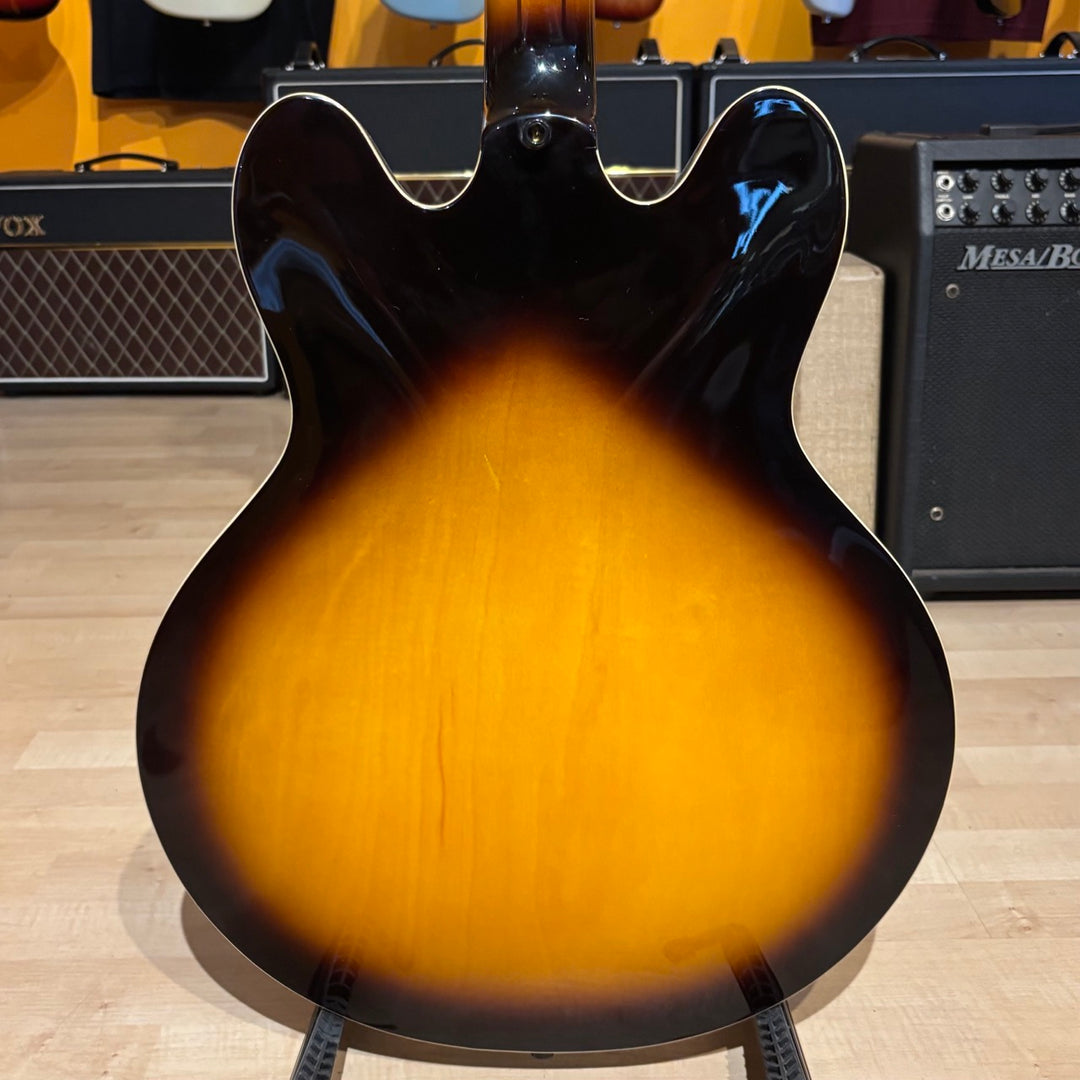 Epiphone - Sheraton II VS Left Handed - Vintage Sunburst  (No Case Or Bag - 2008)  - USED