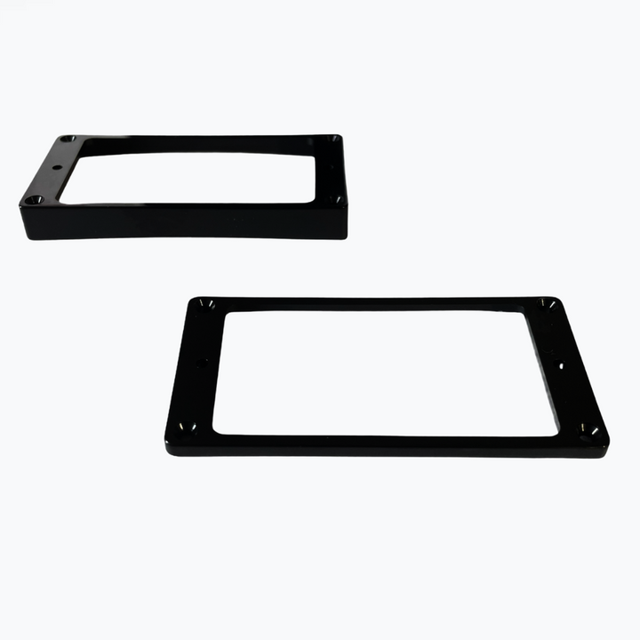 Allparts PC-0743 Slanted Humbucking Pickup Ring Set Black