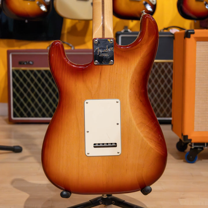 Fender - American SRS- HSS Strat Sienna Burst, ASH w/ Chainsaw Style Fender HD Case - 2007 - USED