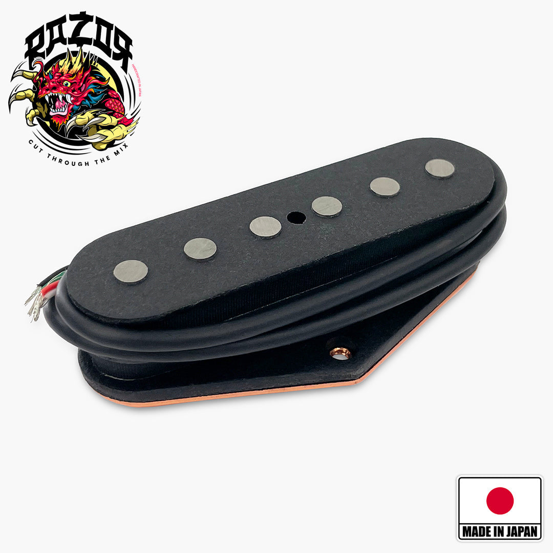 Allparts RZR-10033 Razor® Hihō Hidden Gem Single-Space Stacked Humbucking Bridge Pickup For Telecaster®