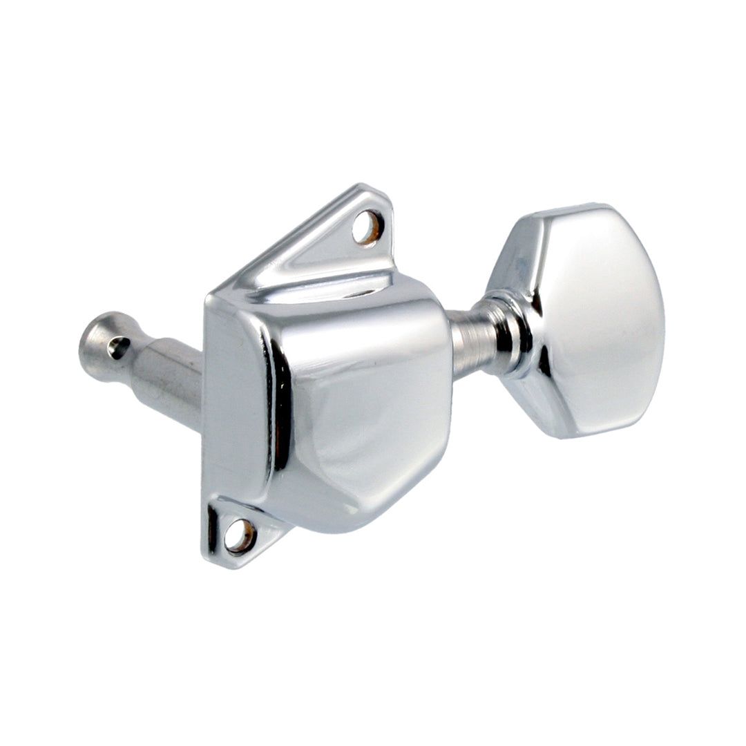 Allparts TK-7559 Economy Diagonal Mount 6-in-line Keys Chrome
