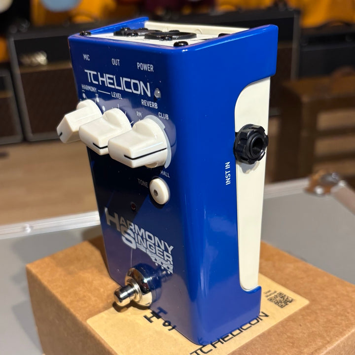 TC Helicon - Harmony Singer II Pedal w/ Box (Blue) - USED