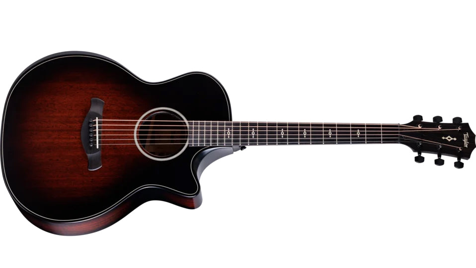 Overview

Solid sapele back and sides yield bold midrange voice
Mahogany top for warm, woody character
Scalloped V-Class bracing dramatically improves volume and sustain
Beveled armrest and cutaway offer seamless feel
Ships with Claria electronics and hardshell case