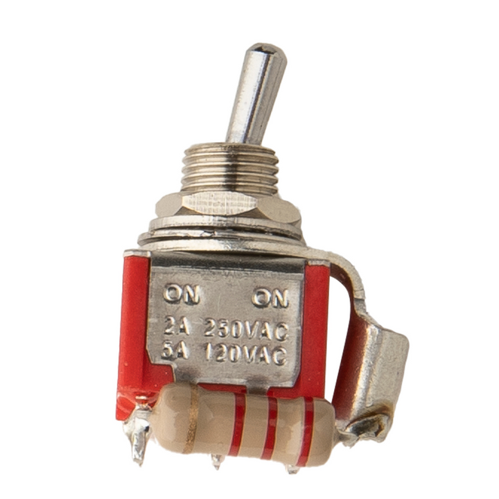 PRS Mini Toggle - DPDT .200" with 1.1K Ohm, Surface Mount