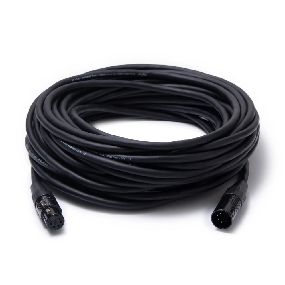 Digiflex HDMX3-75   75' Performance Series HiFlex DMX Cable 3 pin XLRM to XLRF