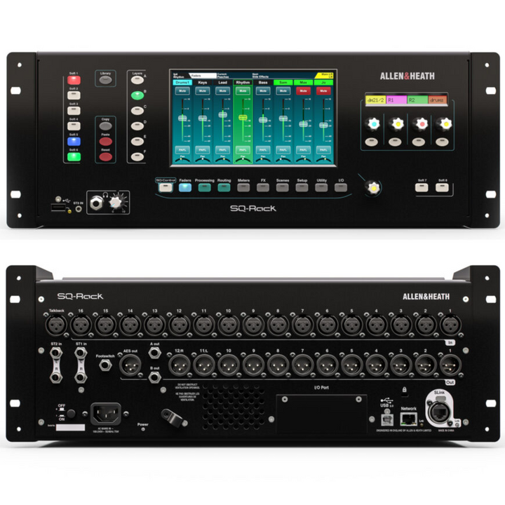 Allen & Heath SQ-Rack 48 Channel / 36 Bus Digital Rackmount Mixer