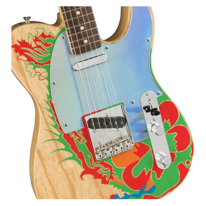FENDER Jimmy Page Dragon Telecaster Rosewood Fingerboard (Natural) Electric Guitar