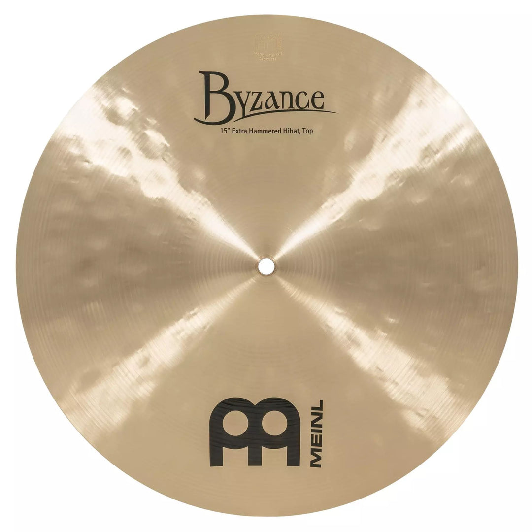 Meinl B15EHH 15" Byzance Traditional Extra Hammered Hihat
