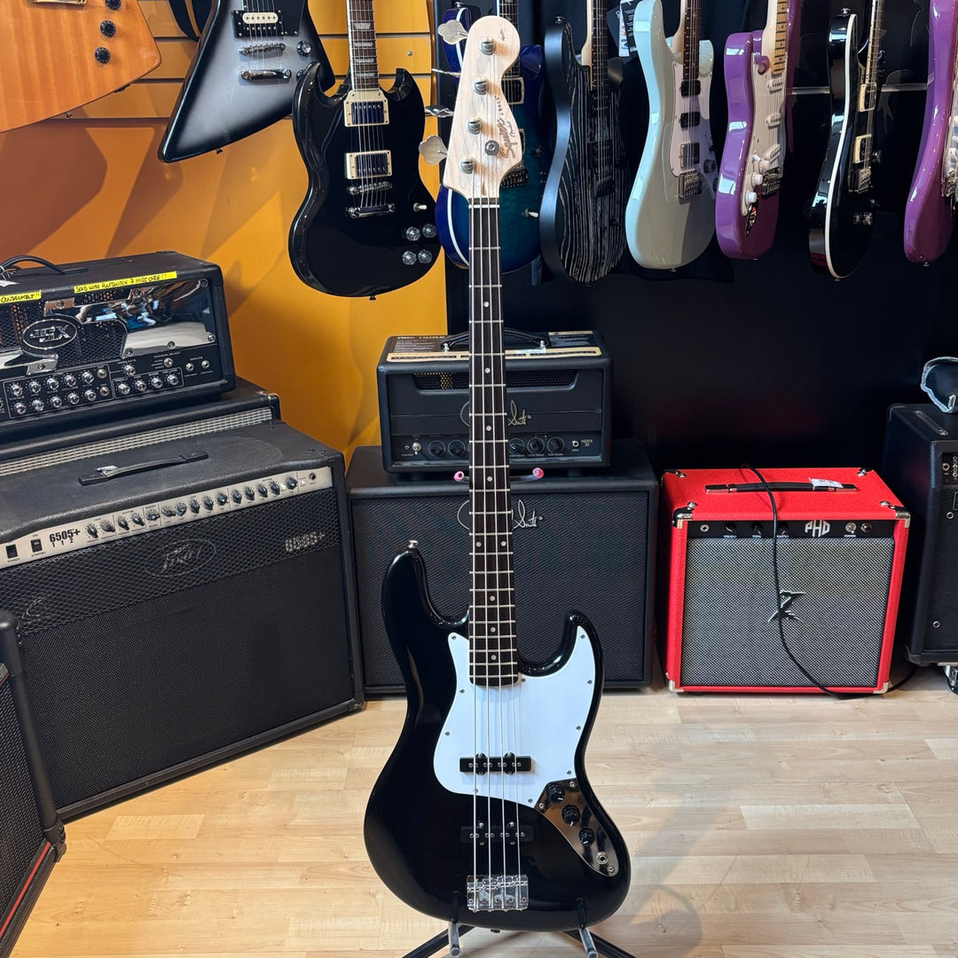 Squier - Affinity Series STD Jazz Bass ( 2014- Rosewood-Black - No Case Or Bag ) - USED