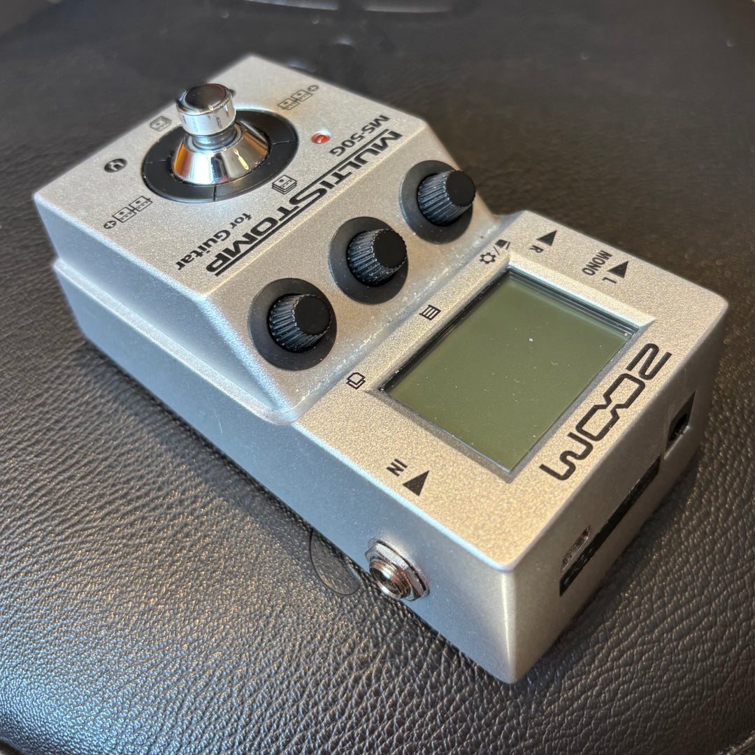 Zoom - Multi Stomp MS50G Stereo Multi FX Pedal w/ Box & User Guide - USED