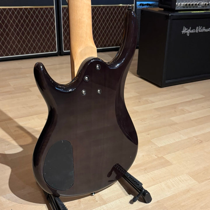 Epiphone -Embassy STD V5 / 5 String Bass (Passive - Trans Black - 2005) - USED