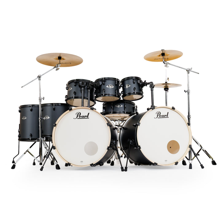 Pearl EXX728SPNB866- Pearl Export Limited Edition EXX Double Bass 8 Piece Complete Set ( Graphic Slate )