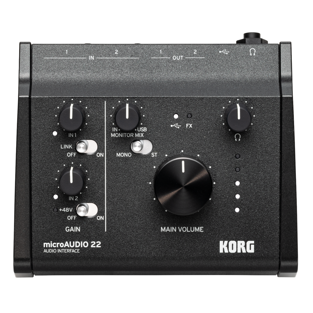 Korg microAUDIO 22 - USB Audio Interface