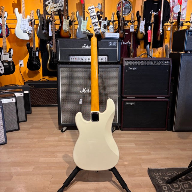 Fender American Vintage - II 1960 Precision Bass® Rosewood Fingerboard -  Olympic White  Electric Bass Guitar (Demo)