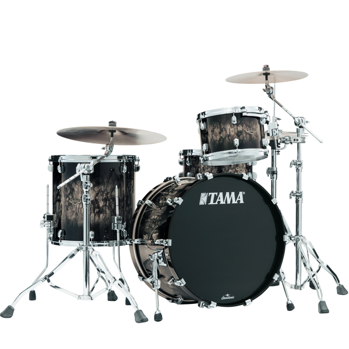TAMA Starclassic Walnut/Birch 3-piece shell pack with 22" bass drum