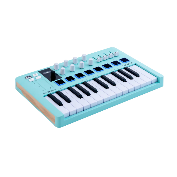Arturia MINILAB3AM LTD 25-Key MIDI Controller w/Software (Aquamarine)
