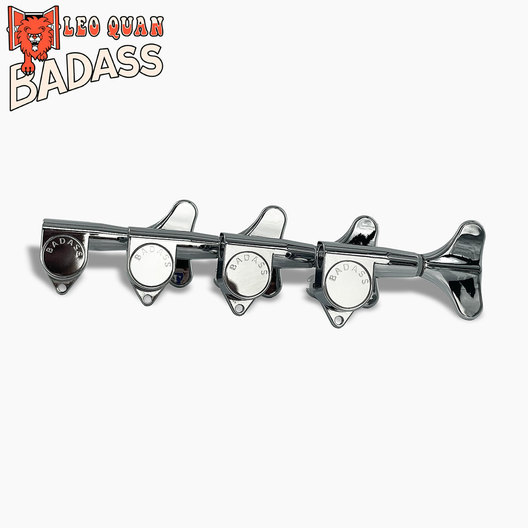 Allparts TK-7815-010 Leo Quan® Badass SGT™ Bass Keys - Sealed - 4-in-line set, Chrome