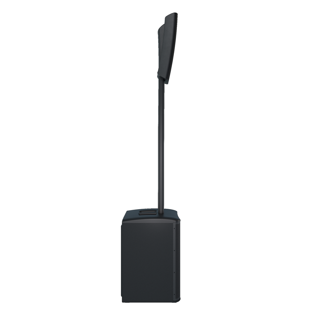 QSC KC12-BK 12" 3-Way Column Loudspeaker System with Bluetooth - Black
