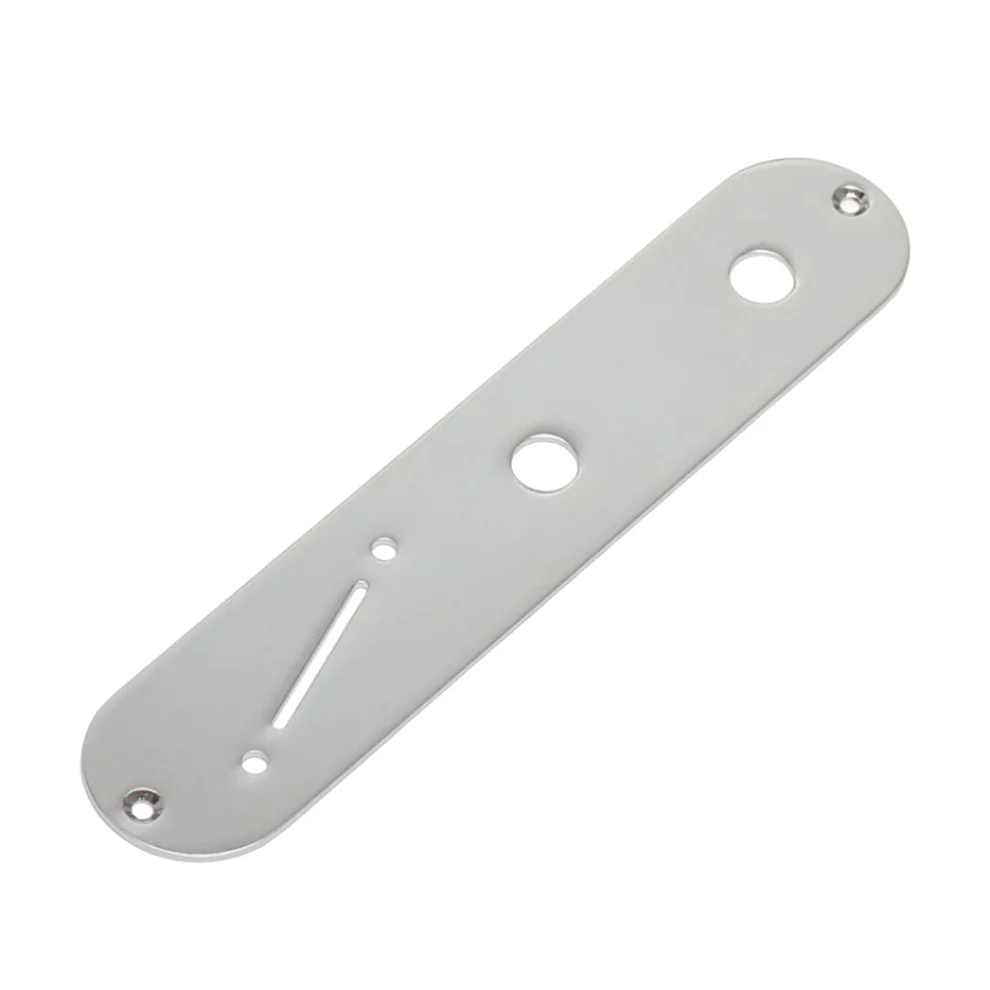 Allparts AP-3910-010 Goldo Control Plate for Telecaster, Slanted Switch - Chrome