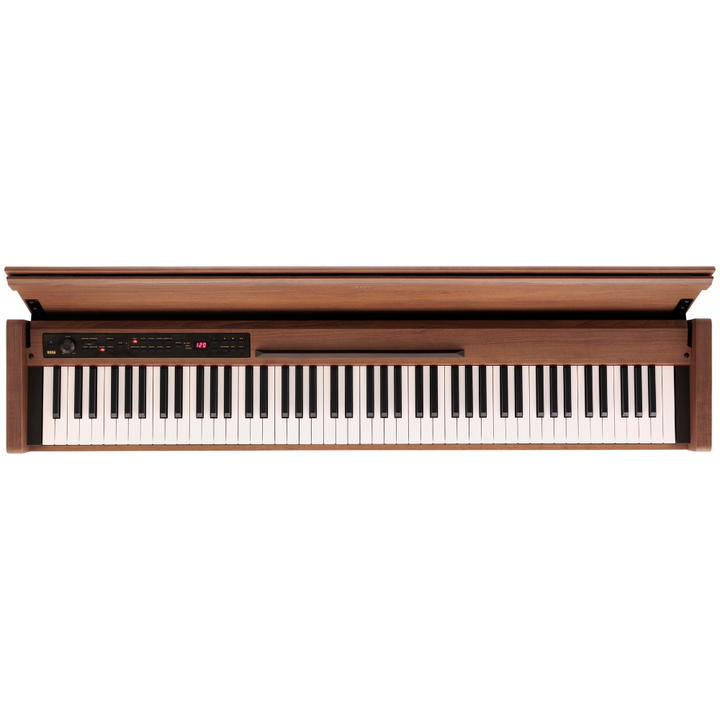 Korg POETRY 88-key RH3 Elegant Upright Digital Piano w/ Bluetooth Audio Playing - Wood Grain Exterior