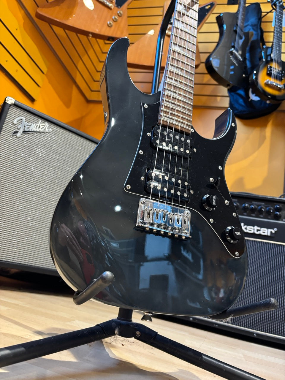 Ibanez - GR-RG Mikro HH (Fadded Gray) w/ Ibanez Mikro Gig Bag - USED