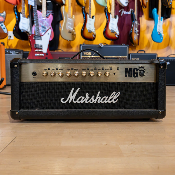 Marshall -  MG100-FX - 100 Watt Solid State Head w/ 2 Button FS & User Guide - 2009- USED