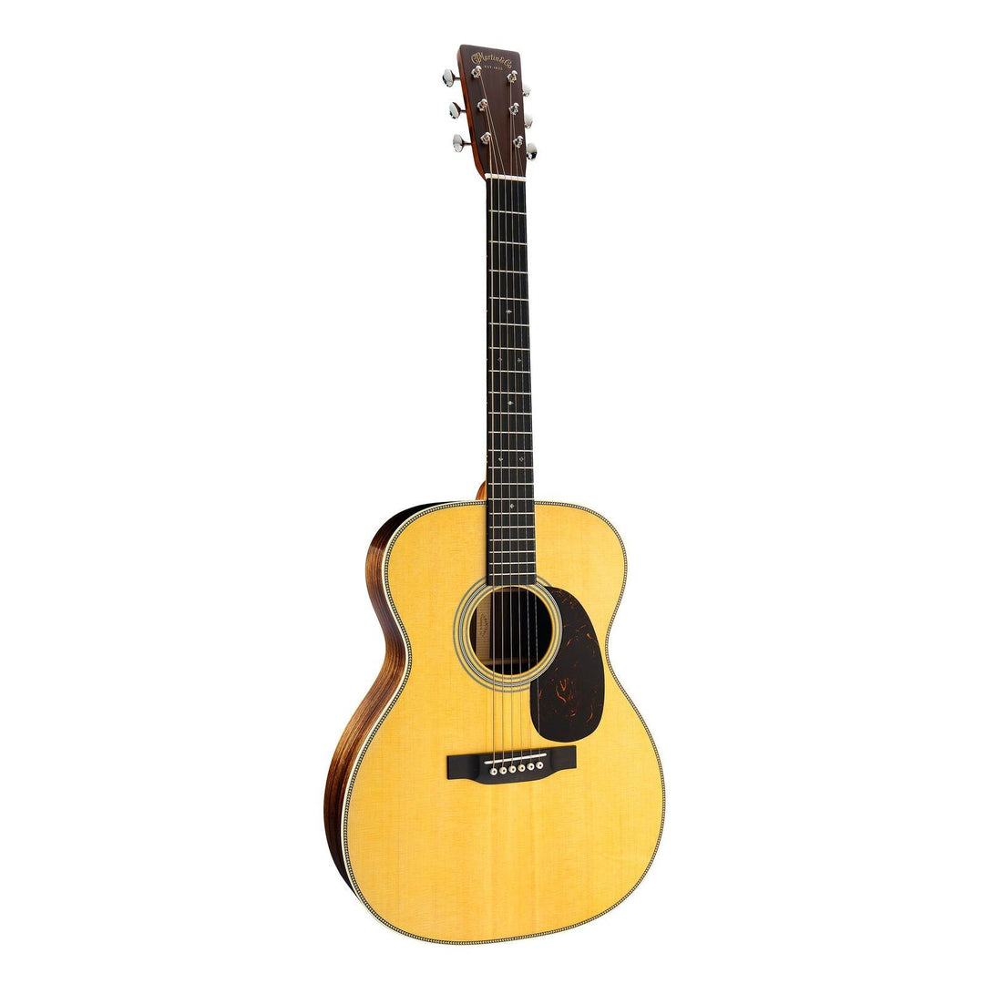 Martin 10Y2500028AMBERTONEL Standard Series Acoustic – 00028 1933 Ambertone with Molded Hardshell Case, Left-Handed