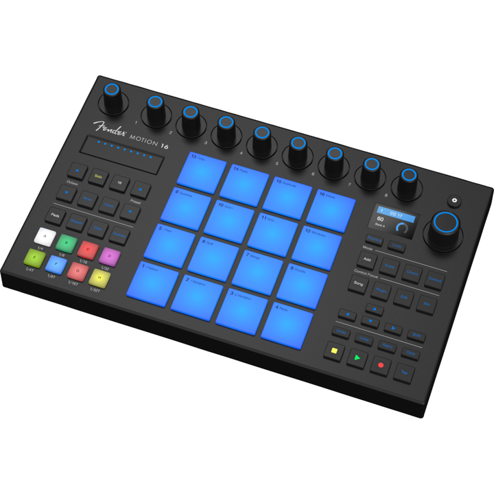 Fender MOTION16 16 Pad & transport MIDI Controller