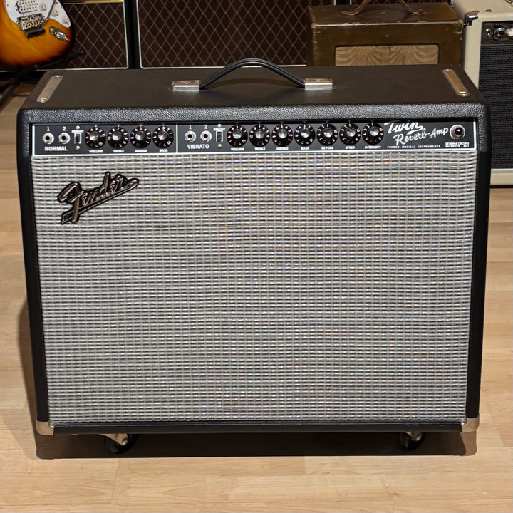 Fender -  '65 Reissue Twin Reverb 2x12 All Tube Combo w/ Foot Switch (2012) - USED
