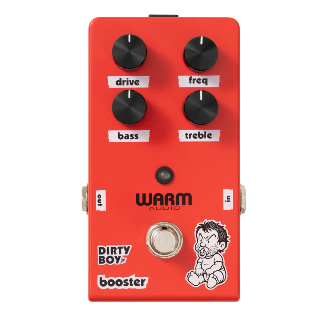 Warm Audio DIRTY BOY JR BOOSTER Limited Edition High-Headroom Clean Boost Pedal