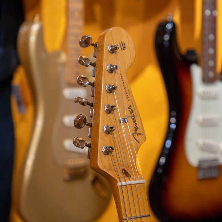 Fender - Classic  Series 50's RI Stratocaster  (Maple - 2TSB ) w/ SKB Molded HD Case - 2011 - USED  Electric Guitar