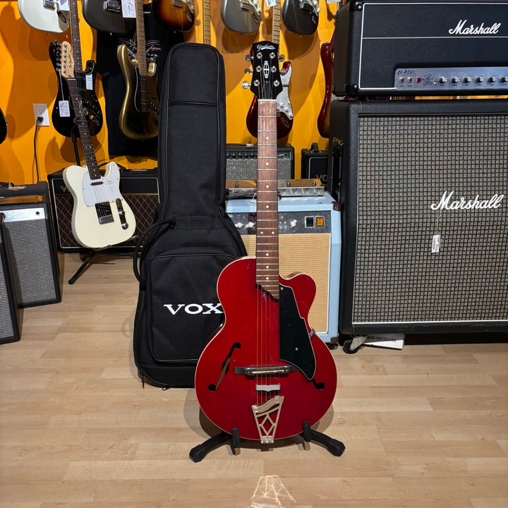 Vox - "Giulietta "VGA-3PS Acoustic Electric Guitar - Active /Passive w/ Deluxe Vox Bag - Trans Red