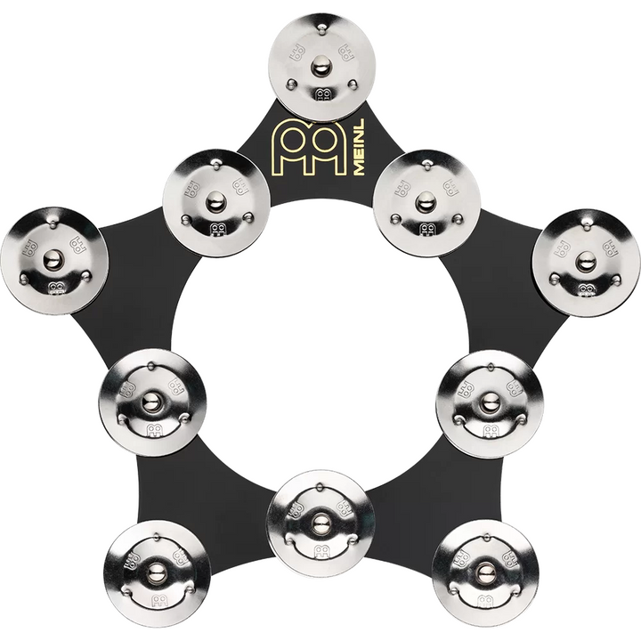 Meinl Percussion Super Flex Hihat Tambourine, Stainless steel jingles