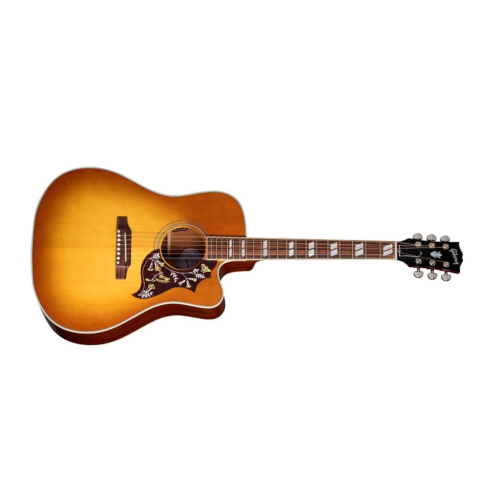 Gibson Hummingbird Standard EC Acoustic/Electric Guitar with Hardshell Case - Heritage Cherry Sunburst