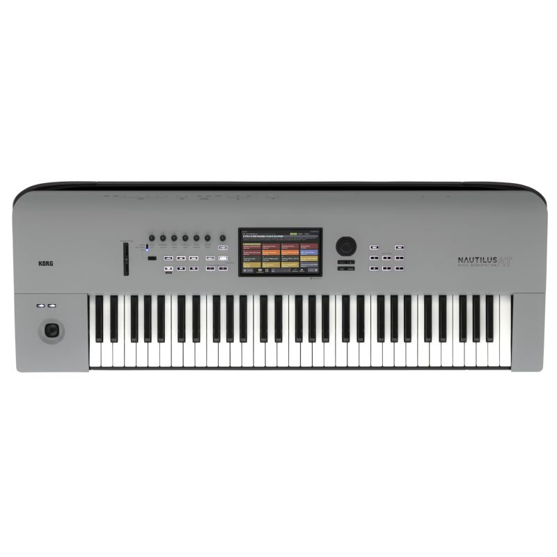 Korg NAUTILUS61ATGR LTD 61-key Semi Weighted action w/ Aftertouch Music Workstation - Matte Grey